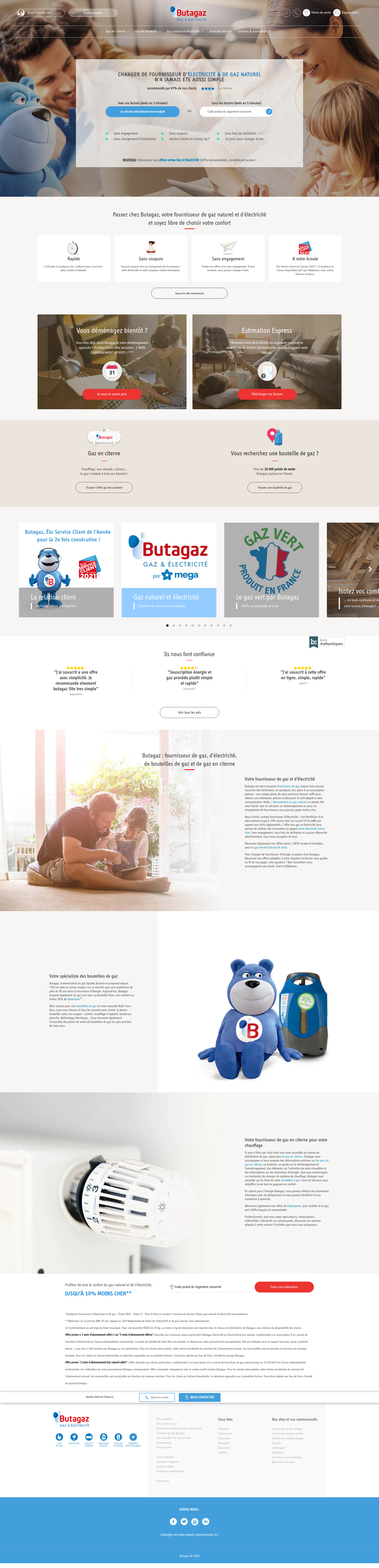 Site Butagaz Site Butagaz