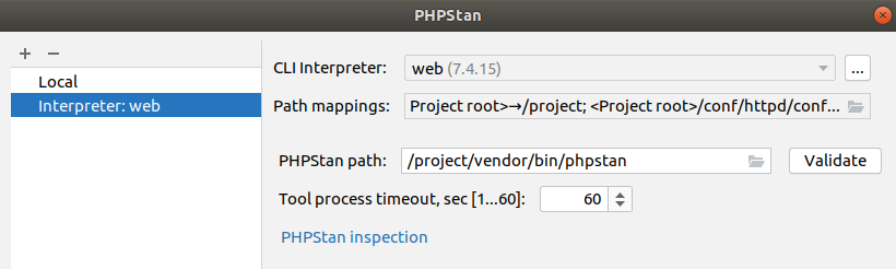 Configuration de PHPStan dans PHPStorm Configuration de PHPStan dans PHPStorm