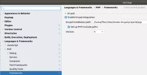 PHPStorm configuration intégration Drupal
