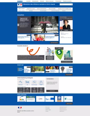 Site du ministère de la santé