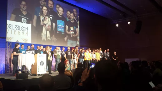 Photo DrupalCon 2017 session de clôture Photo DrupalCon 2017 session de clôture
