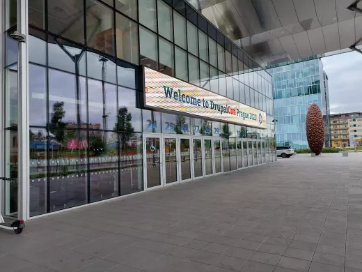 Entrée de la DrupalCon 2022 Entrée de la DrupalCon 2022