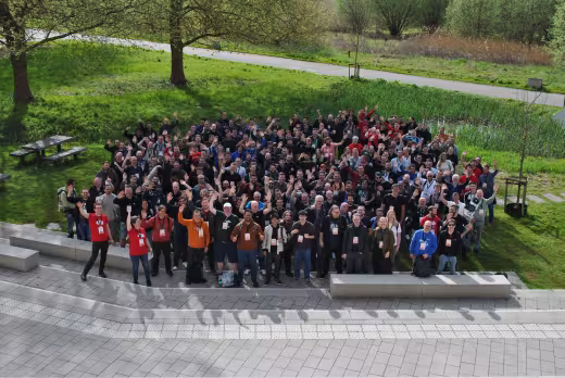 Photo de groupe des DrupalDevDays 2025