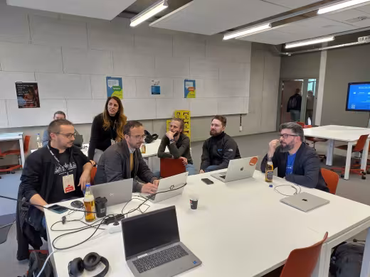 Discussion en salle de contribution à propos des styles