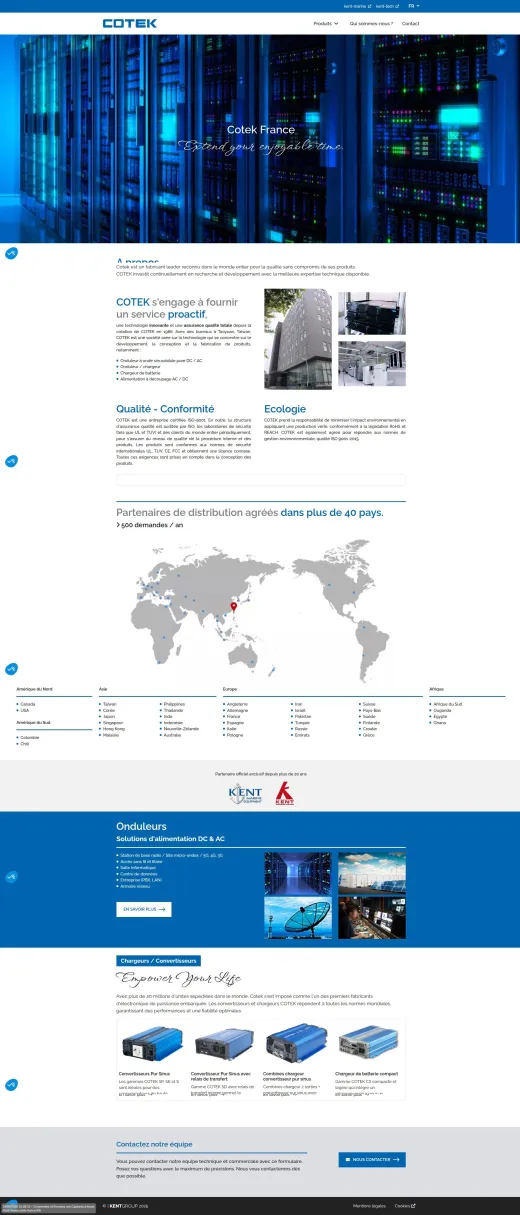Site Cotek France Site Cotek France