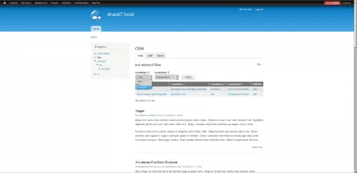 Page de test entityreference filter avec utilisation filtre vocabulaire 3