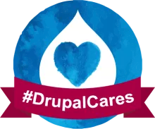Badge campagne de dons DrupalCares Covid-19